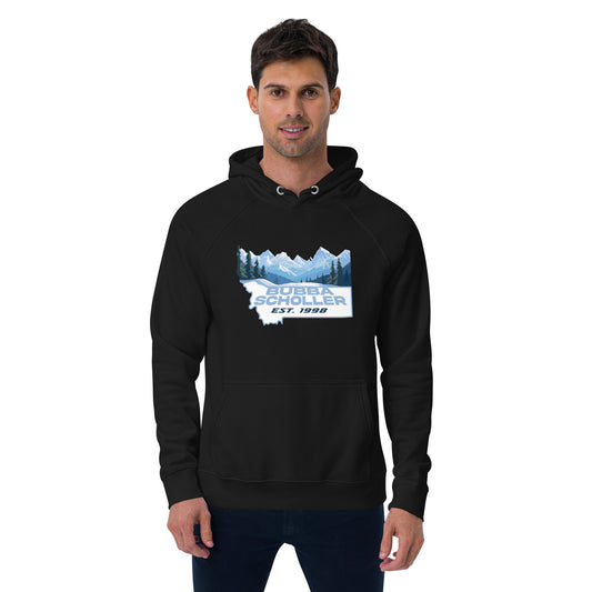 Unisex eco raglan hoodie